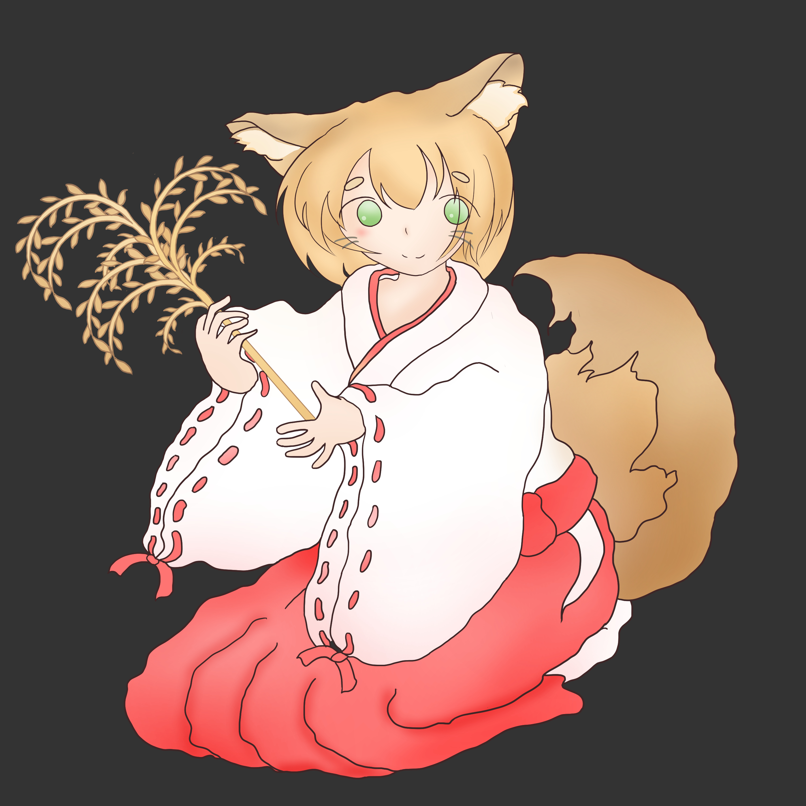 オリジナルキャラクター 稲田 霊狐