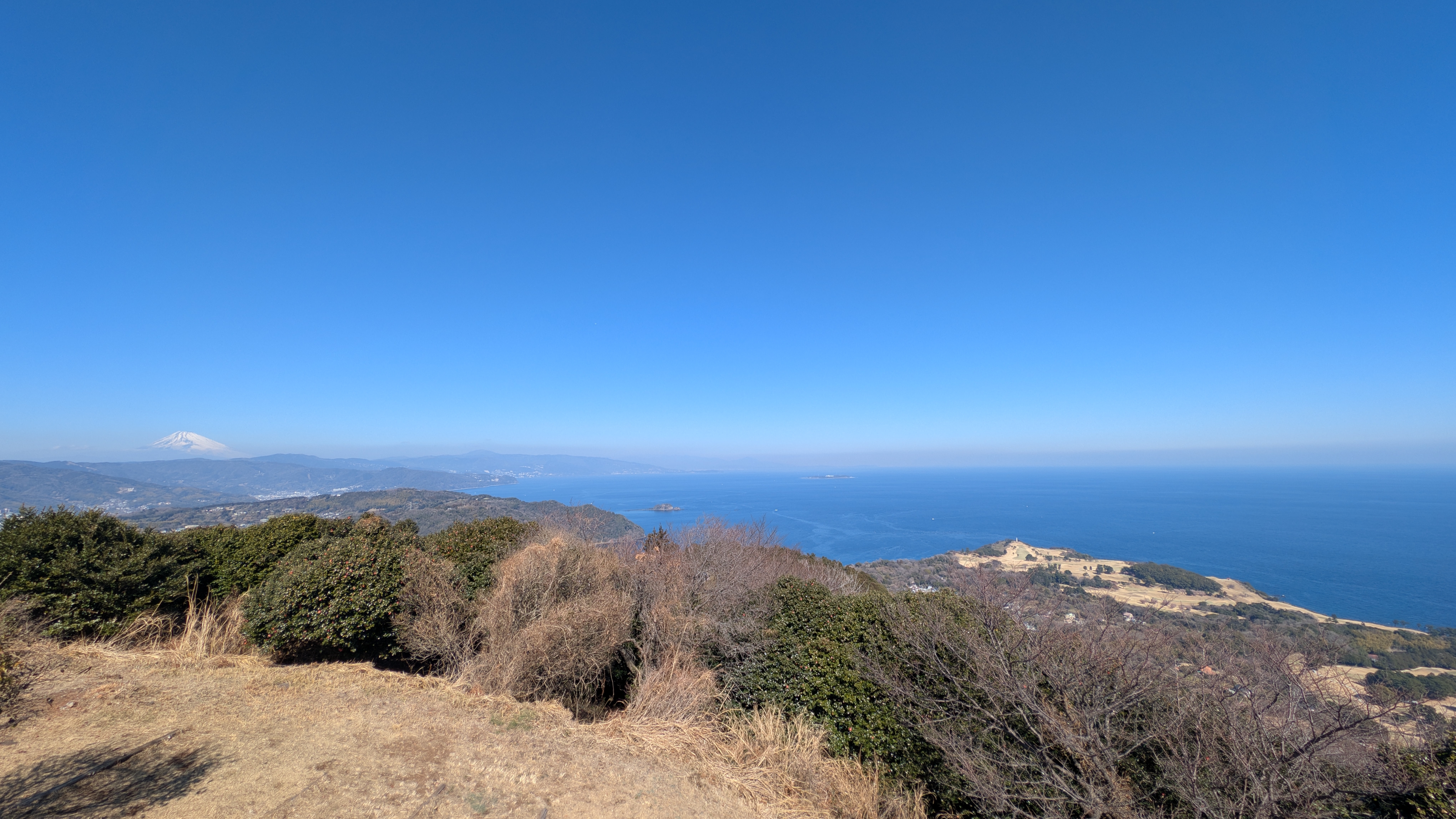 小室山からの富士山