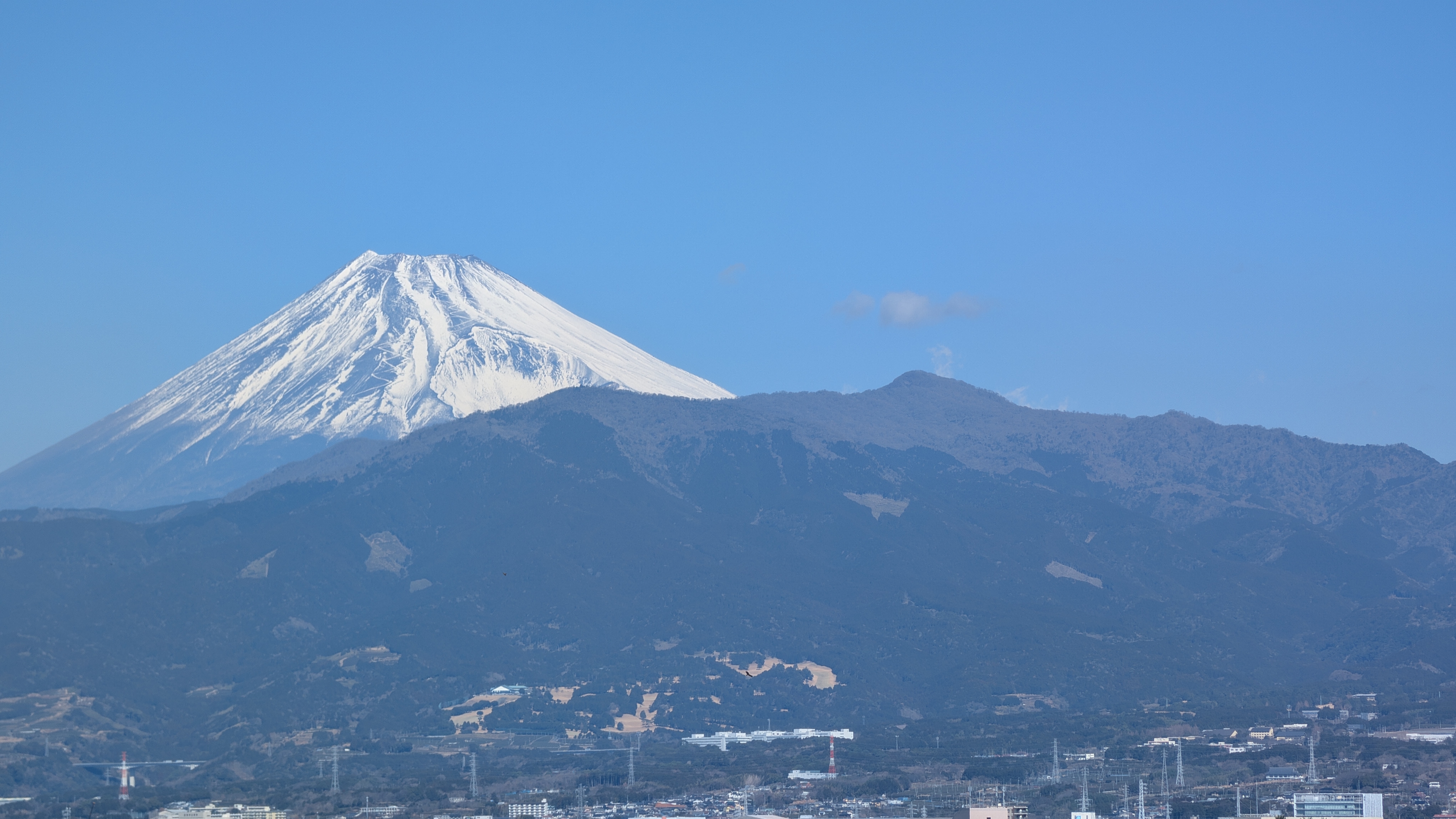 びゅうお からの富士山(拡大)