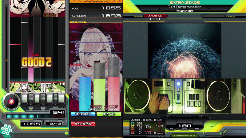 三角の動きを意識