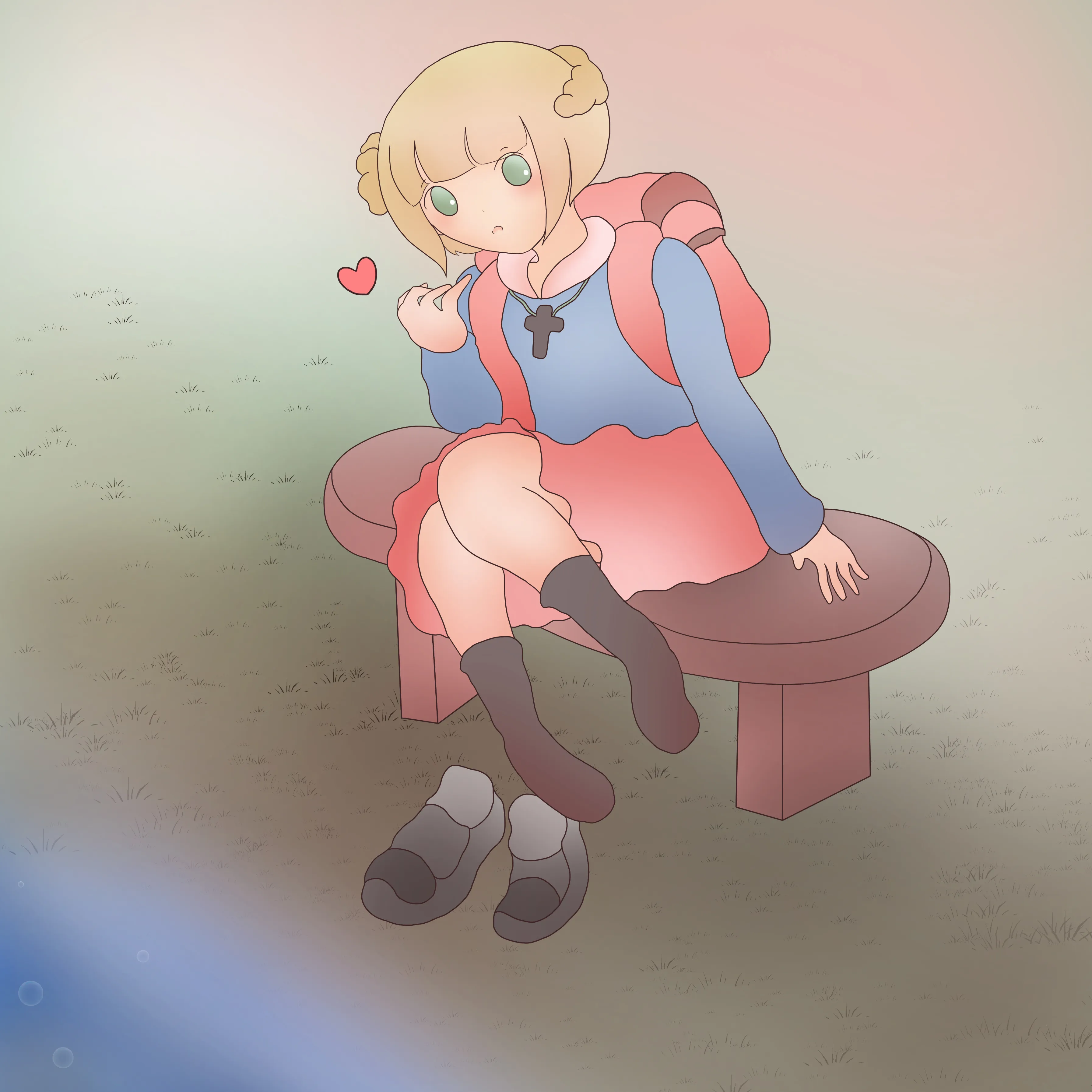 恋する人の絵を書くのは楽しい
