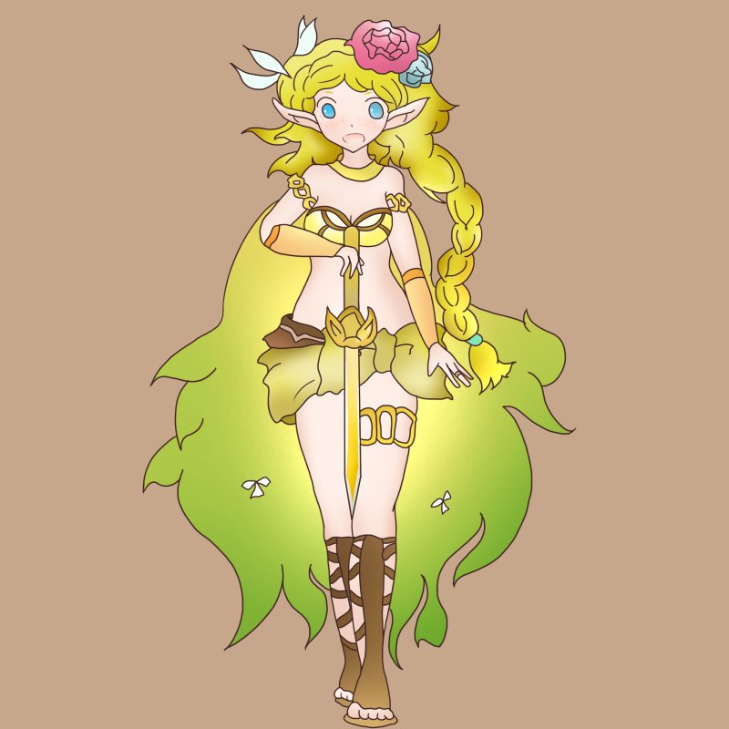 人気イラスト: メリッサちゃん