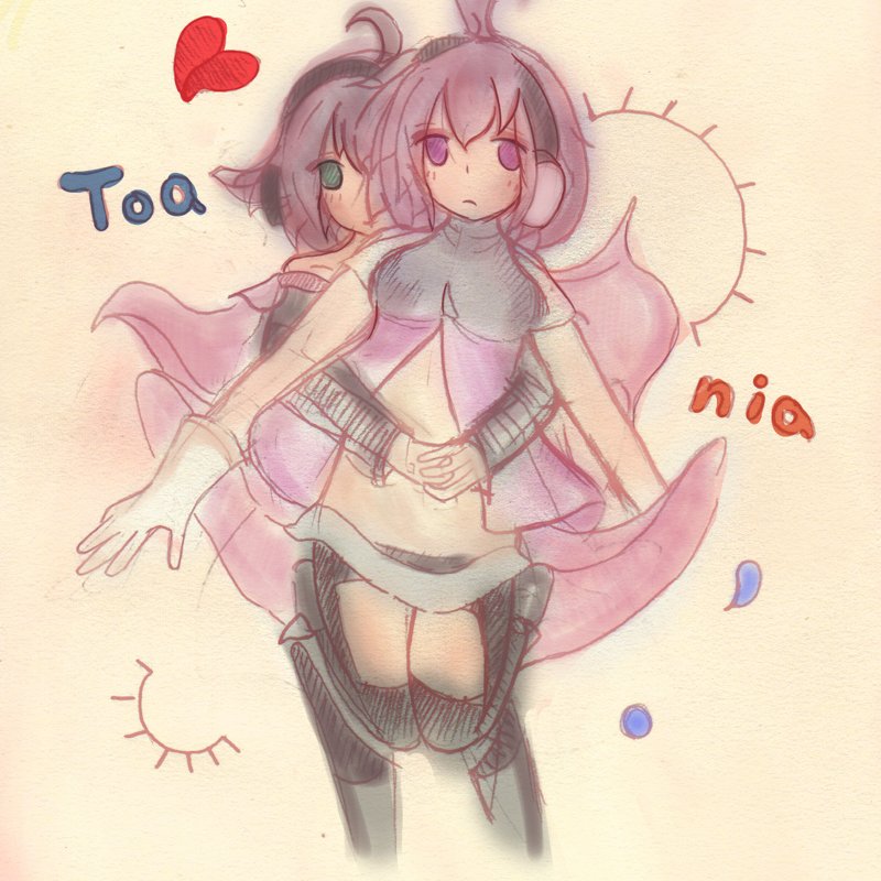 「ニア♡トア」の代表イラスト